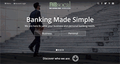 Desktop Screenshot of fnbsocal.com